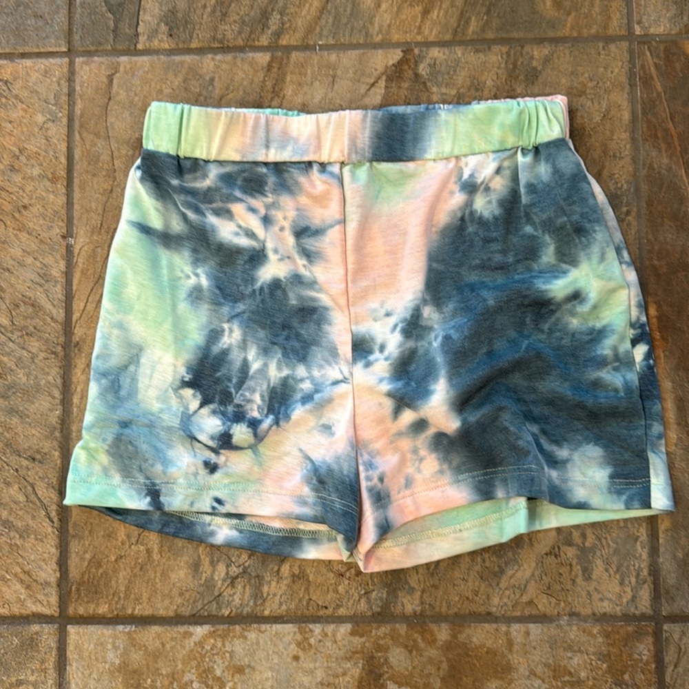 Tye dye shorts